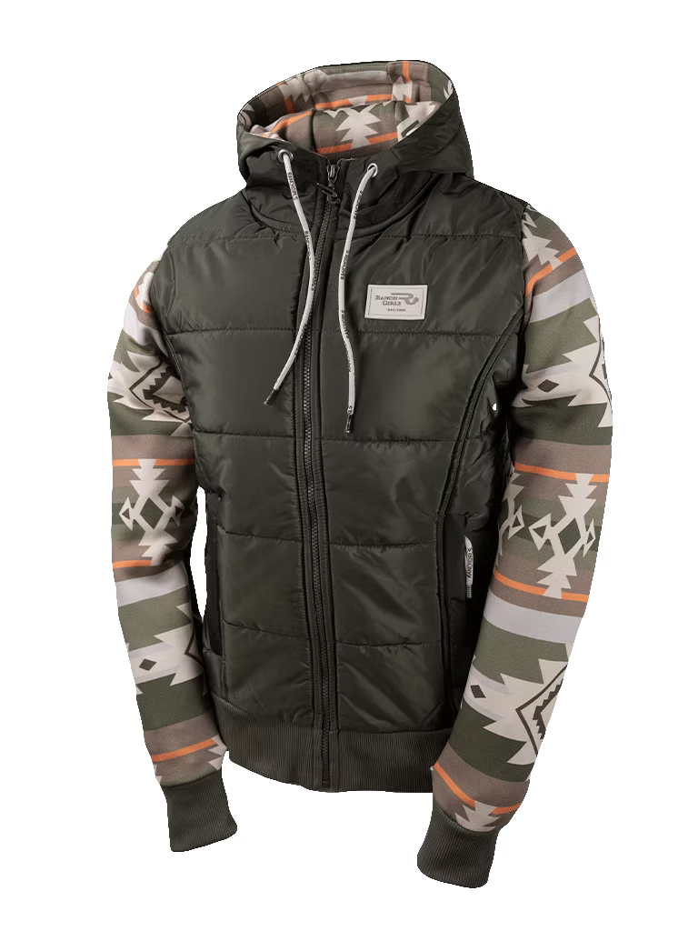 Ranch Girls Pro Shield Sweat Jacket ´"CAYLA" aztec/khaki