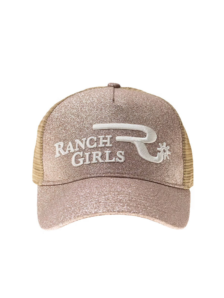 Cap "Glimmer" rosegold/creme