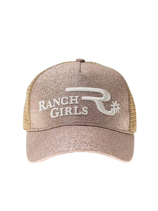 Cap "Glimmer" rosegold/creme