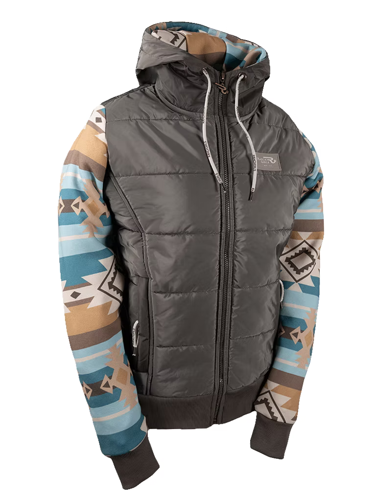 Ranch Girls Pro Shield Sweat Jacket ´"CAYLA" aztec/teal