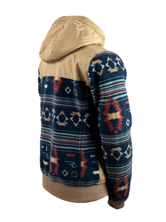 Ranch Girls Pro Shield Sweat Jacket ´CHARLEE´ teal blue / sand