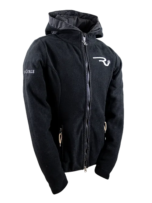 Ranchgirls Hoodes Polarfleece Jacke "Gaby"