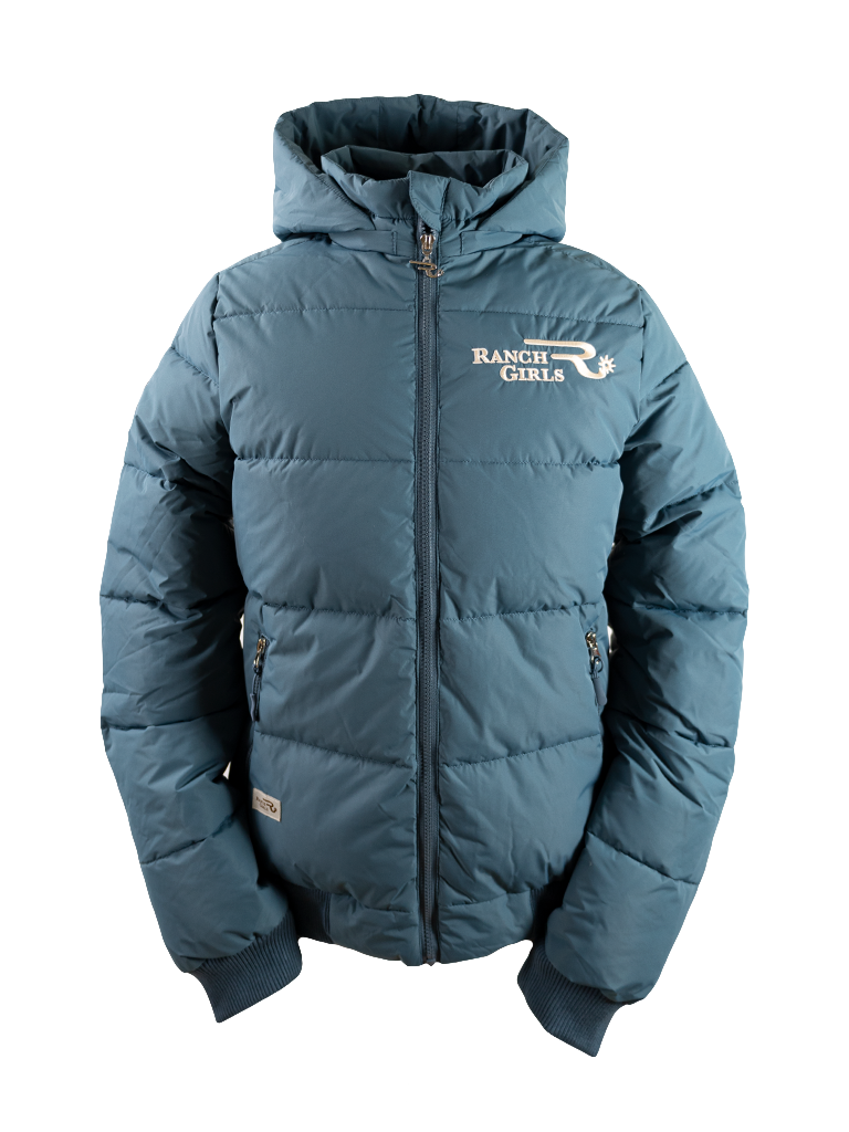 Ranchgirls Winterjacke "Madison" soft blue