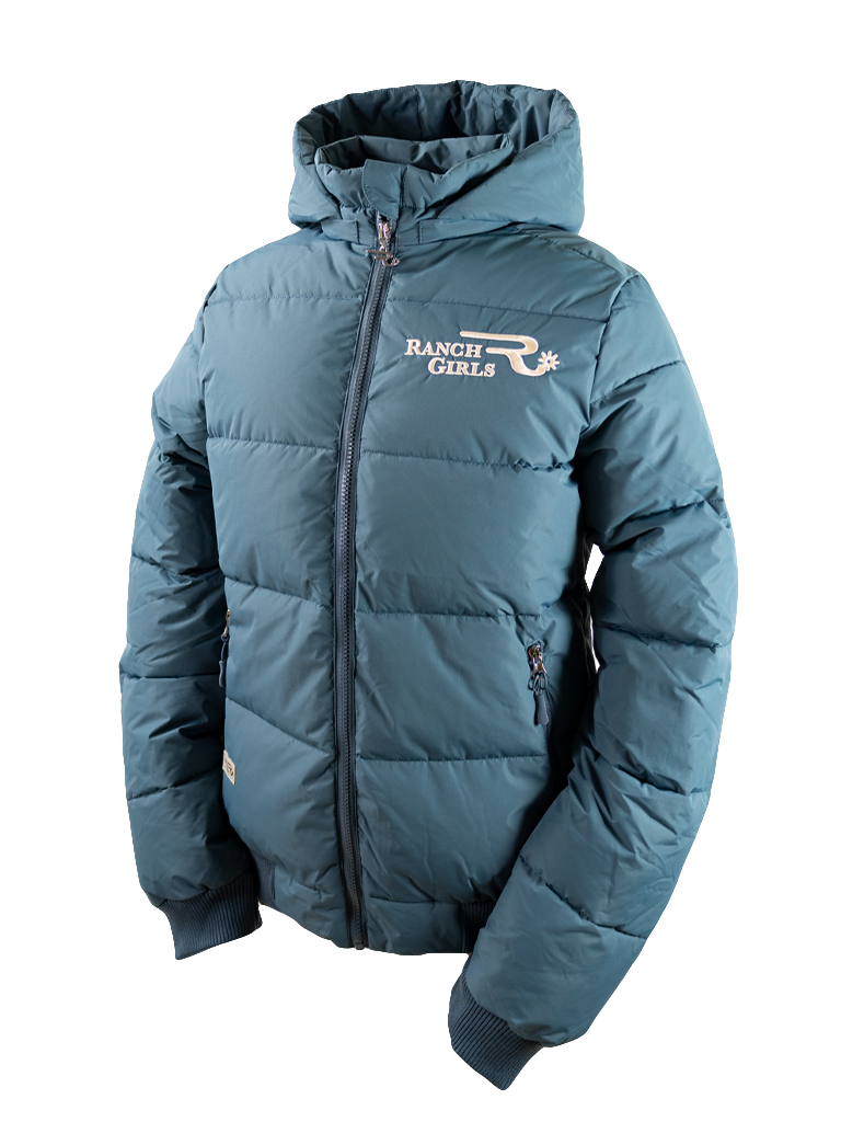 Ranchgirls Winterjacke "Madison" soft blue