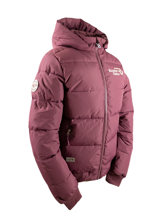 Ranchgirls Winterjacke "Madison" soft bordeaux