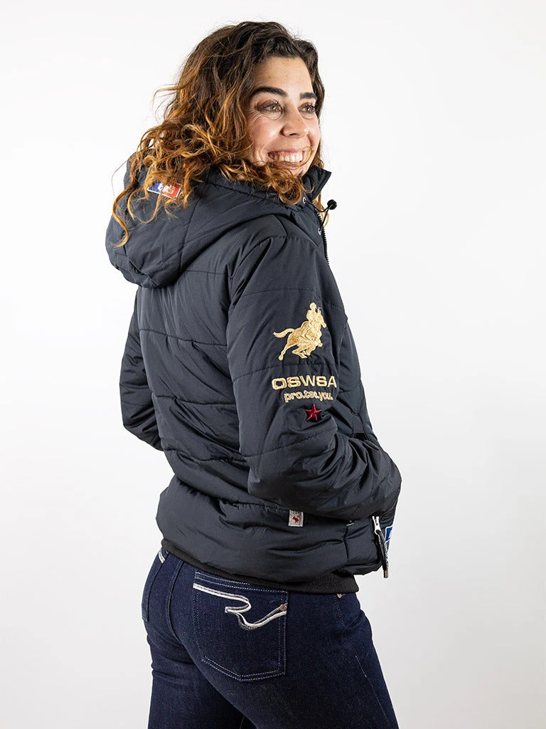 Ranchgirls Winterjacke "Samantha" schwarz