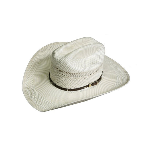 Cowboyhut aus Stroh "Noble Panama" 30X