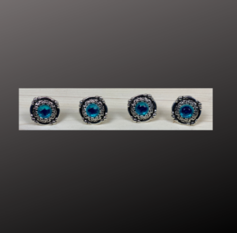 Number Pins "Rhinestones" fürs Blanket