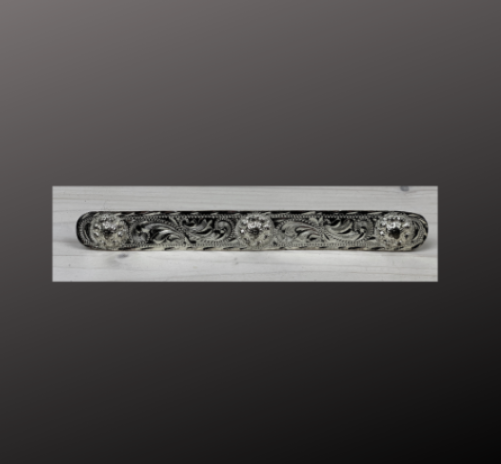 Number Pin Bar Blanket "Silber"