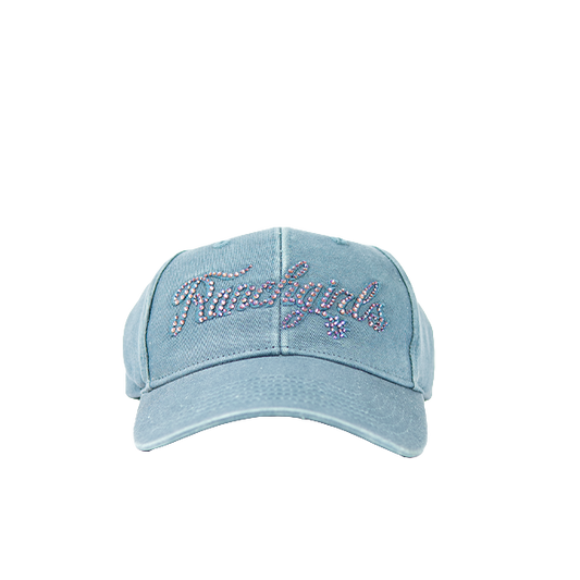 RANCHGIRLS CAP "Rhinestone" blue melange