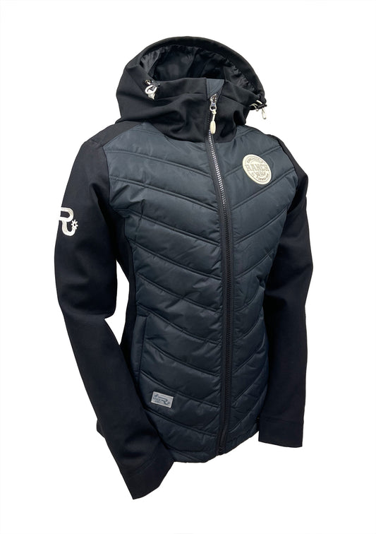 RANCHGIRLS HOODED PRO SHIELD JKT "ELSA" black