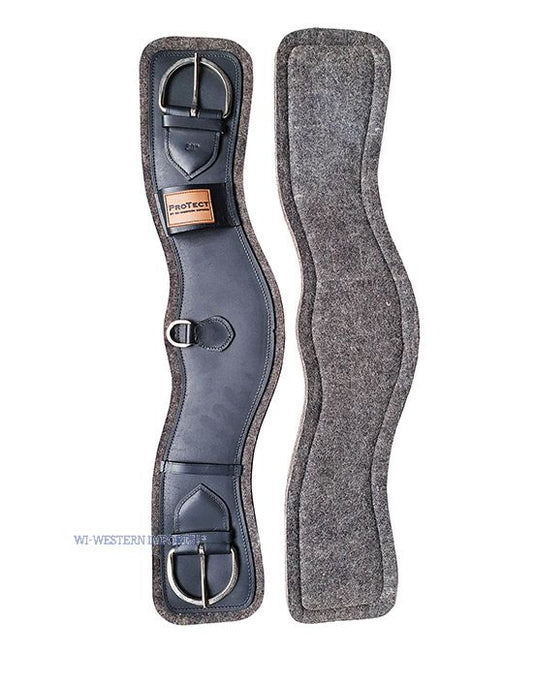 Bauchgurt Filz anatomisch geschnitten "Protect"