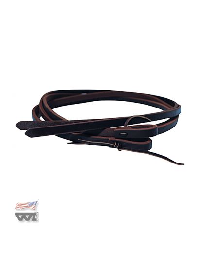 Zügel dunkelbraun 5/8 (mittlere Breite) von Ranchhand Professionals Choice