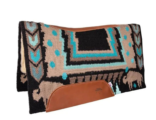 Professional's Choice Into The Storm Good Medicine Saddle Pad Bison