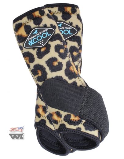 Professional Choice 2XCool Boots Vorderbeine "Cheetah"