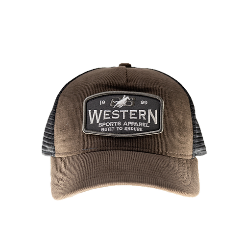 Unisex cap "Western" brown