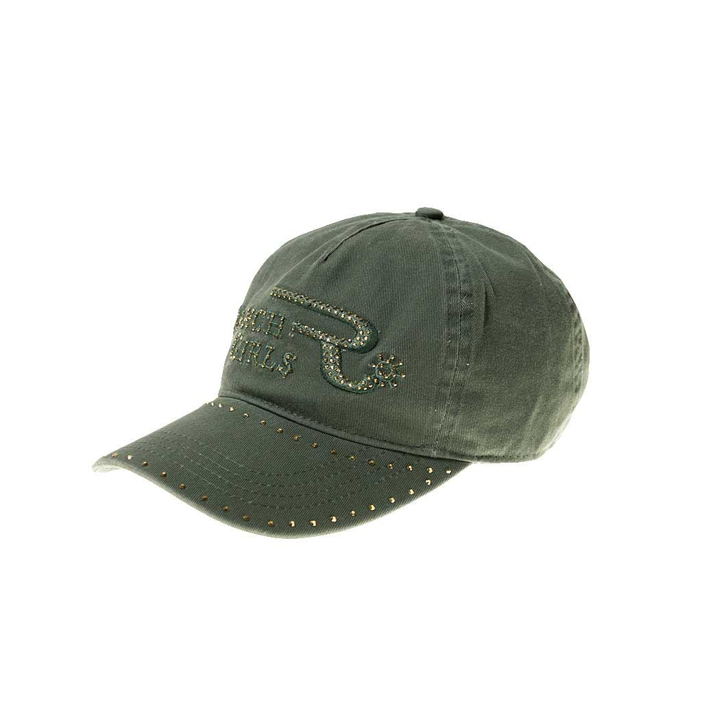 Cap Rhinestones khaki