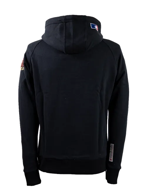 Mens HOODED SWEAT "William" black