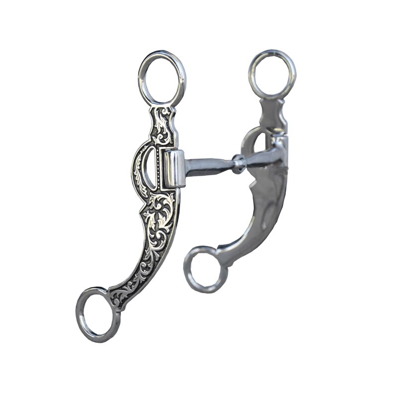 Show Snaffle Bit mit Shanks floral