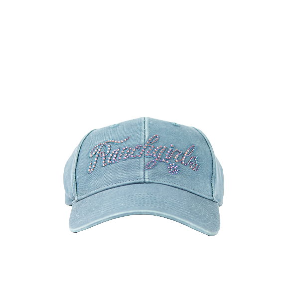 RANCHGIRLS CAP "Rhinestone" blue melange